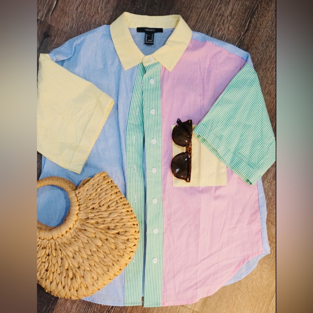 Colorblock shirt
